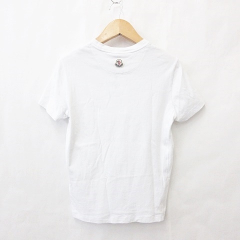 未使用品 モンクレール MONCLER Tシャツ 半袖 クルーネック 刺しゅう 