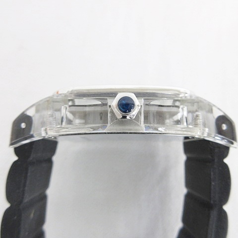 ヘブミラノ HEB MILANO 時計 腕時計 クォーツ ラバーベルト スクエア