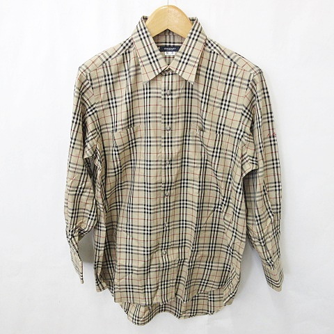 BURBERRYLONDON バーバリーロンドン ノバチェック シャツ M  
