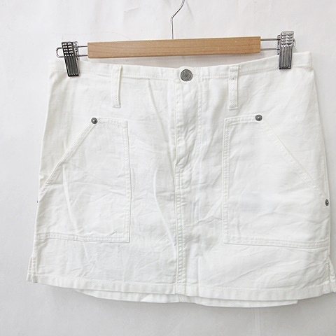 PEARLY GATES パーリーゲイツ スカート オフホワイト コーデュロイ 00