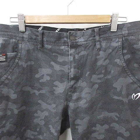 マスターバニー　パンツ　迷彩柄　総柄　L〜XL相当 黒　グレー　コットン素材　5 マスターバニー パンツ 迷彩柄 総柄 L〜XL相当 黒 グレー
