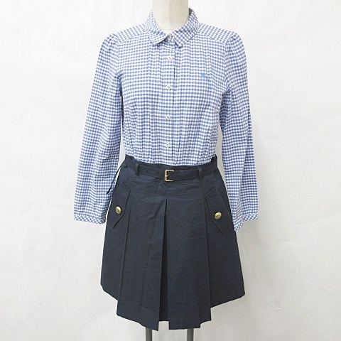 バーバリーブルーレーベル BURBERRY BLUE LABEL ワンピース シャツ 