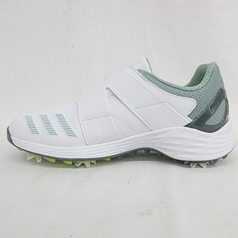 adidas GOOST ゴルフシューズ 女性用 ホワイト/グリーン adidas