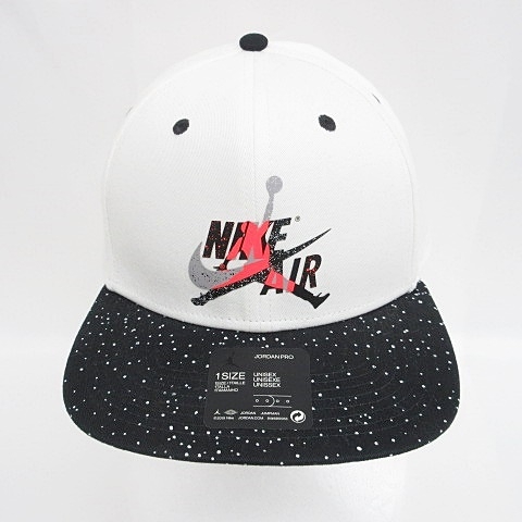 Nike Jordan スナップバックキャップ ブラック/ホワイト/グレー 楽天市場】NIKE AIR JORDAN 1（カラーホワイト）（帽子｜バッグ