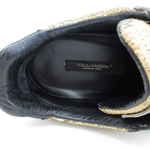 ドルチェ&ガッバーナ ドルガバ DOLCE&GABBANA スニーカー グリッター 