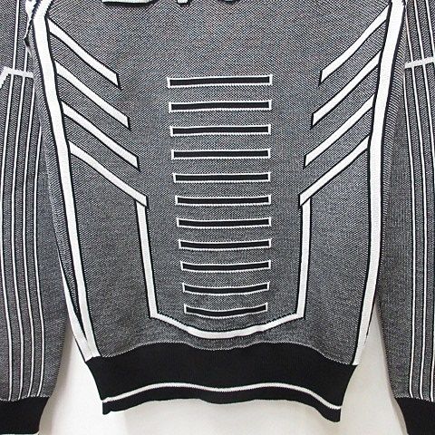 ディオールオム Dior HOMME 空山基 ニット セーター テクニカル  