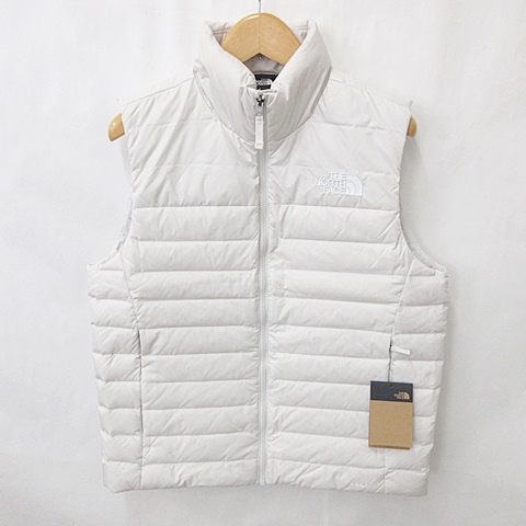 未使用品 ザノースフェイス THE NORTH FACE 550FILL ダウンベスト ロゴ 