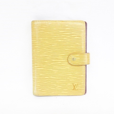 ルイヴィトン LOUIS VUITTON エピ アジェンダPM 手帳 手帳カバー 6穴式