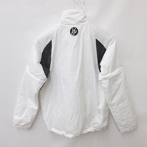 カッパ kappa 中綿ジャケット ゴルフ 2WAY 長袖 半袖 ハーフジップ  