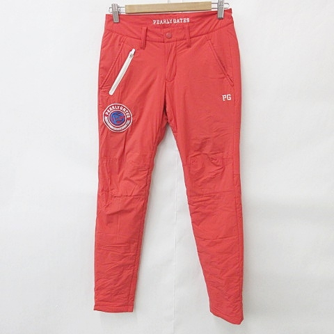 パーリーゲイツ PEARLY GATES ゴルフ パンツ 中綿 防寒 ニコちゃん  