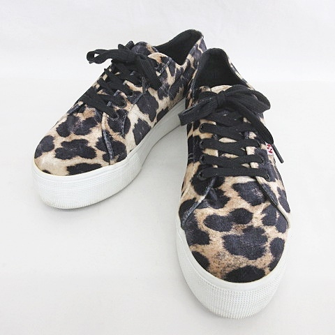 GGDB SUPERGA レオパード柄 グリッタースニーカー 38 GGDB SUPERGA レオパード柄 グリッタースニーカー 38 SUPERGA