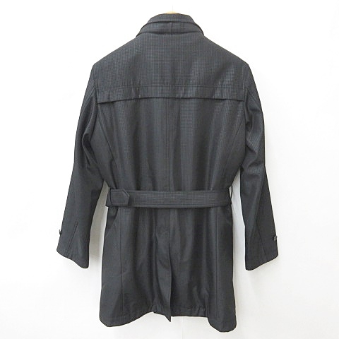 YOSHIYUKI KONISHI ベルベットロングコート S YOSHIYUKI KONISHI 黒