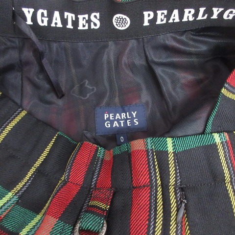 パーリーゲイツ PEARLY GATES ゴルフ スカート プリーツ ラップ
