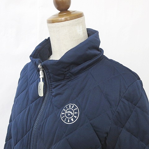 キャロウェイ　キルティング　ジャケット フード付き キャロウェイ CALLAWAY ゴルフ 中綿 ジャケット スタンドカラー