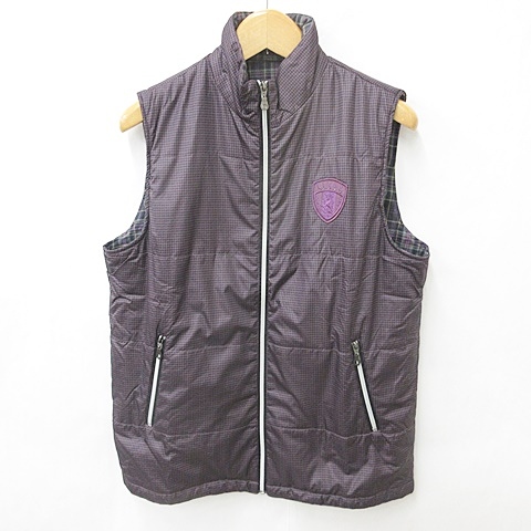 セント・アンドリュース St ANDREWS ベスト 天竺×ケーブルニットベスト