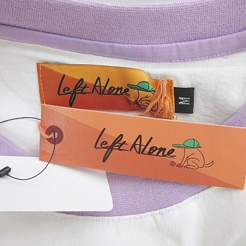 【新品未使用】LEFT ALONE 長袖Tシャツ Ｍサイズ レフトアローン ロングTシャツの通販 by shop｜ラクマ