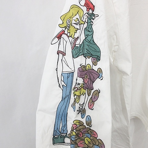 未使用品 レフトアローン Left Alone カットソー Tシャツ 長袖