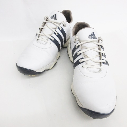 ADIDAS GOLF アディダスゴルフ GX9683 ゴルフシューズ TOUR 360  ホワイト系 27 [240101420788] ゴルフウェア メンズ ストスト ADIDAS GOLF アディダスゴルフ GX9683 ゴルフシューズ TOUR 360