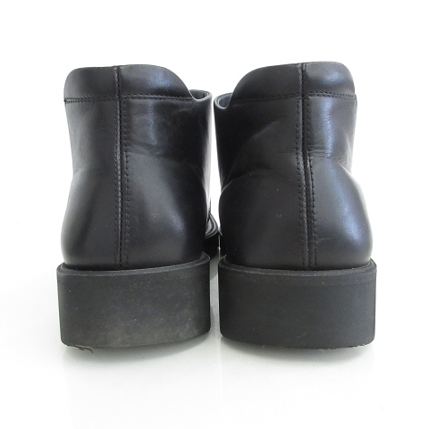 【イーサン】　美品】サルバトーレフェラガモ　チャッカブーツ　ブラック フェラガモ チャッカブーツ イーサン】 美品】サルバトーレフェラガモ