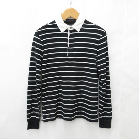 ラルフローレン RALPH LAUREN ポロシャツ 長袖 ハーフジップ ボーダー 