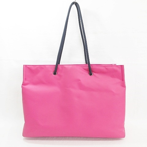 PEARLY GATES ピンク トートバッグ パーリーゲイツ ゴルフ ロゴ×PG