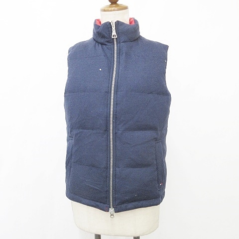 トミーヒルフィガー TOMMY HILFIGER ダウンベスト リバーシブル ジップ 