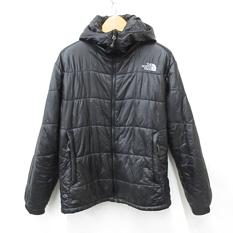 ノースフェイス 　ナイロンジャケット　中綿ジャケット　黒　Ｓ　ユニセックス ノースフェイス 中綿ナイロンジャケット 黒 L ザ ノースフェイス THE