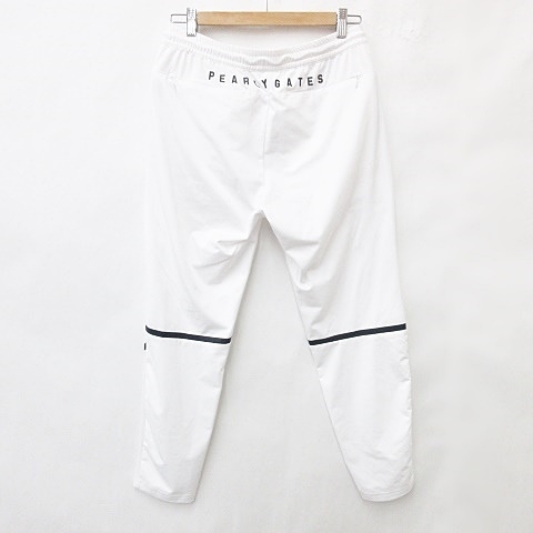 PEARLY GATES パーリーゲイツ ロングパンツ ホワイト系 サイズ：1