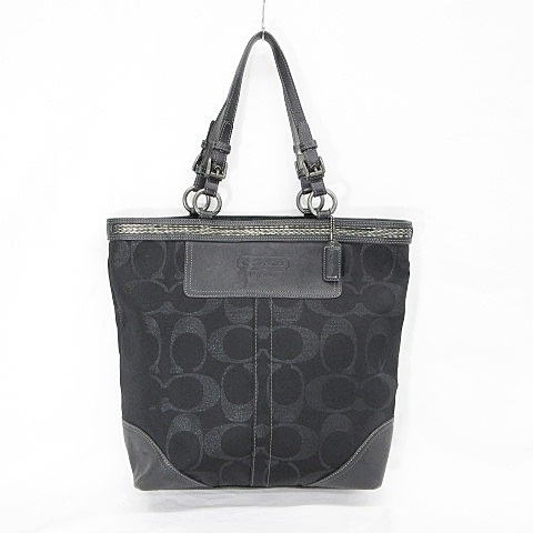 コーチ COACH トートバッグ ハンドバッグ シグネチャー キャンバス 