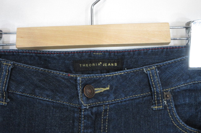 THEORIA デニムパンツ セオリアジーンズ THEORIA JEANS パンツ デニム ジーンズ 無地 ブルー