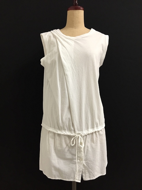アンドゥムルメステール ANN DEMEULEMEESTER ノースリーブ チュニック 