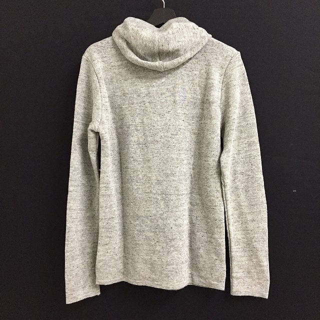 未使用品 バルマン BALMAIN 16SS リネン ニット パーカー フーディ 