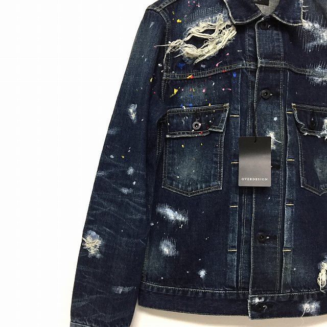未使用品 オーバーデザイン OVER DESIGN 16AW アーティザナル デニム 