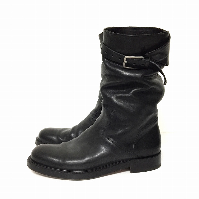 クリスヴァンアッシュ KRIS VAN ASSCHE レザー エンジニアブーツ 