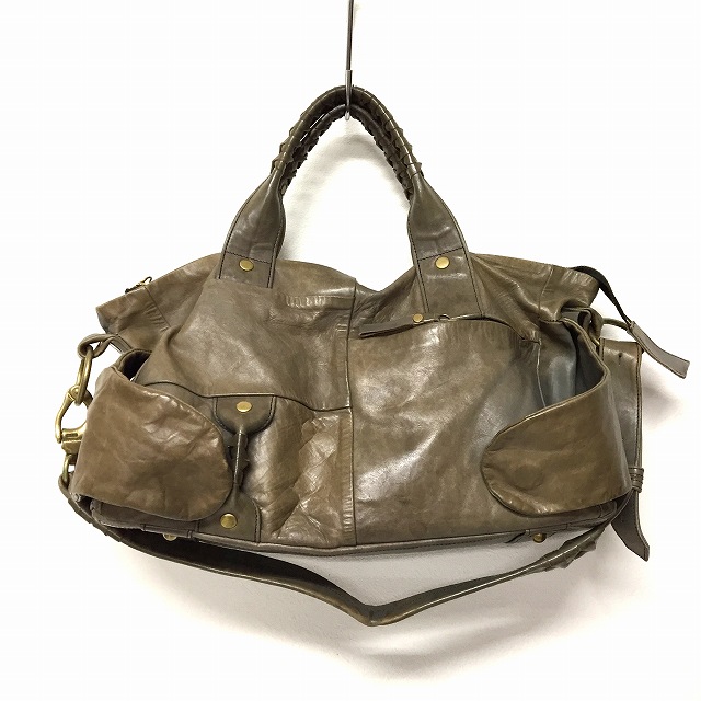 コーネリアンタウラス cornelian taurus レザー ショルダーバッグ  