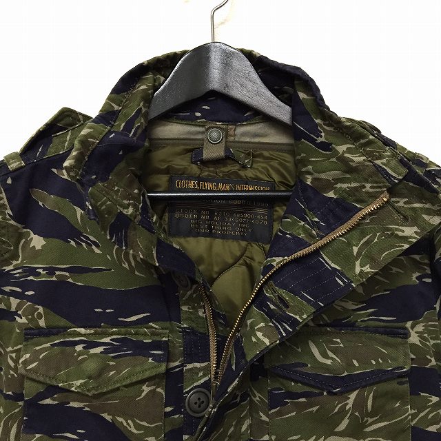 ティーエムティー TMT 16SS タイガーカモ M-65 ミリタリージャケット 