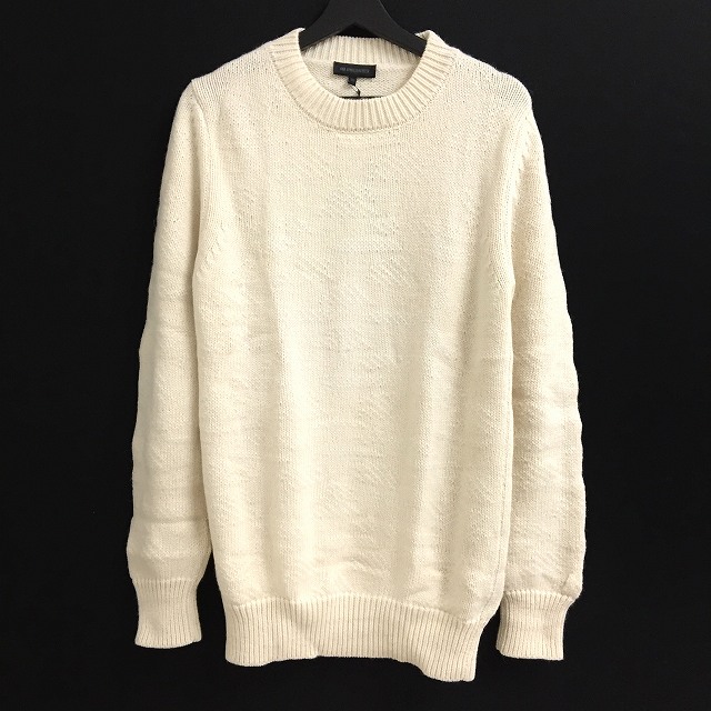 アンドゥムルメステール ANN DEMEULEMEESTER 16AW ローゲージ クルー 