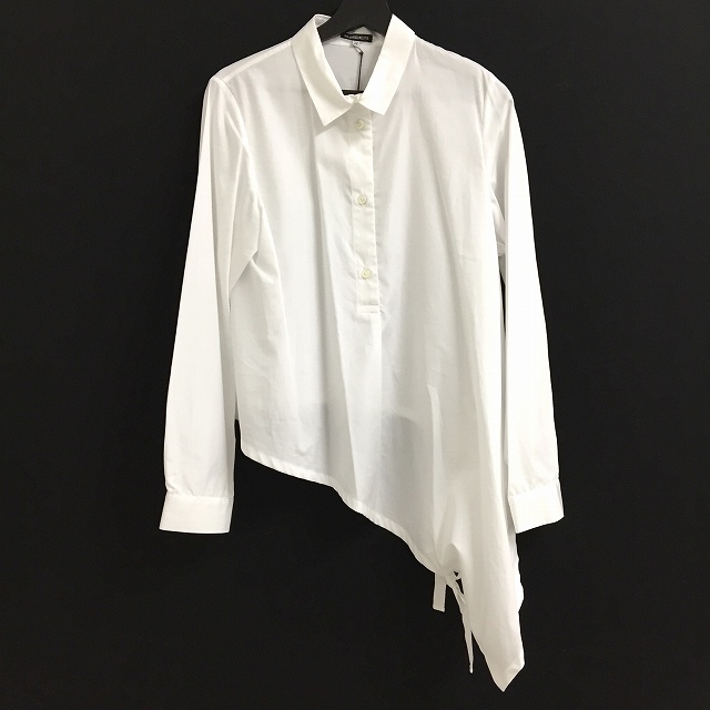 ANN DEMEULEMEESTER (アンドゥムルメステール) シャツ ホワイト サイズ:38 