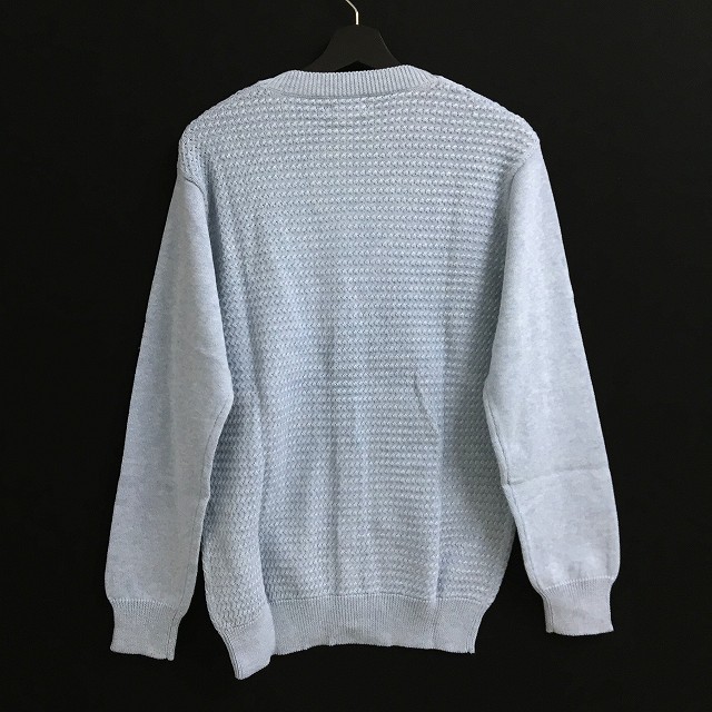 ティーエムティー TMT 16SS ケーブル ニット カーディガン サックス 