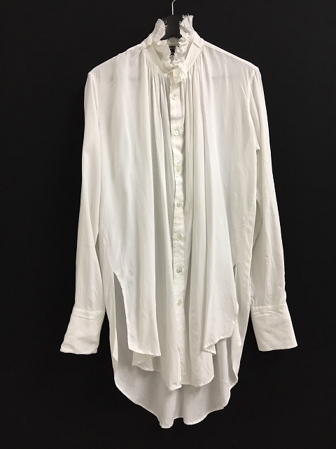 アンドゥムルメステール ANN DEMEULEMEESTER 17AW VITTORIO フリル  