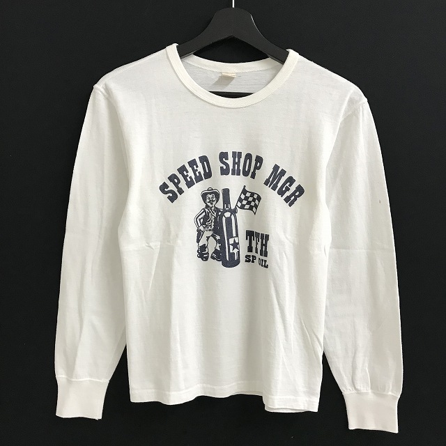 ザ フラットヘッド THE FLAT HEAD GLORY PARK プリント Tシャツ 