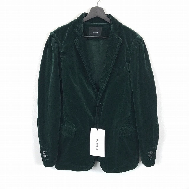ゼロエイトサーカス 08sircus 18aw ヴィンテージ ベルベット ジャケット 2b ストレッチ 4 緑 グリーン S18am Jk02 メンズ 140 ベクトルパーク ゼロエイトサーカス 08sircus 18aw ヴィンテージ ベルベット ジャケット 2b ストレッチ 4 緑 グリーン S18am Jk02 メンズ 140 ベクトルパーク