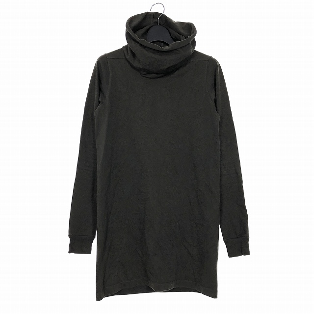 リックオウエンス Rick Owens 13aw Jumbo Hood Long Sleeves タートルネック カットソー 長袖 Xs チャコールグレー Dark Dust Ru13f023 Ba メンズ 140 ベクトルパーク