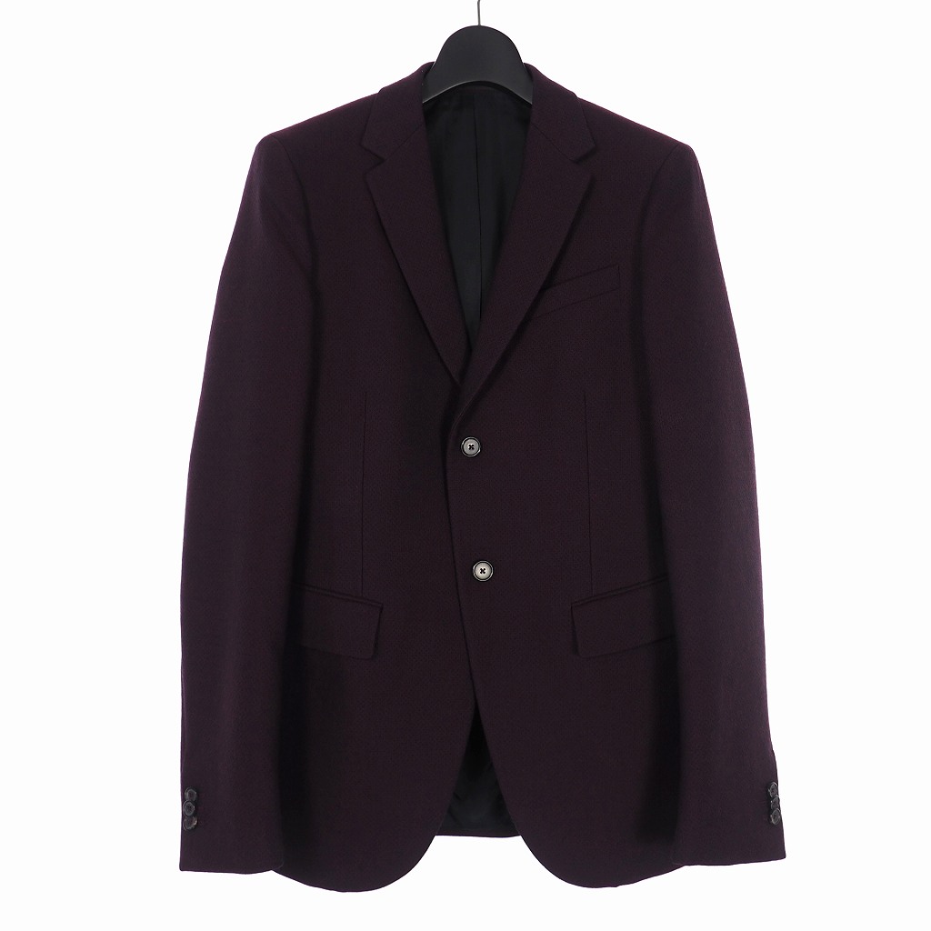 ジルサンダー Jil Sander Tailor Made ウール セットアップ スーツ ジャケット スラックス 48 ボルドー 国内正規 メンズ 140 ベクトルパーク