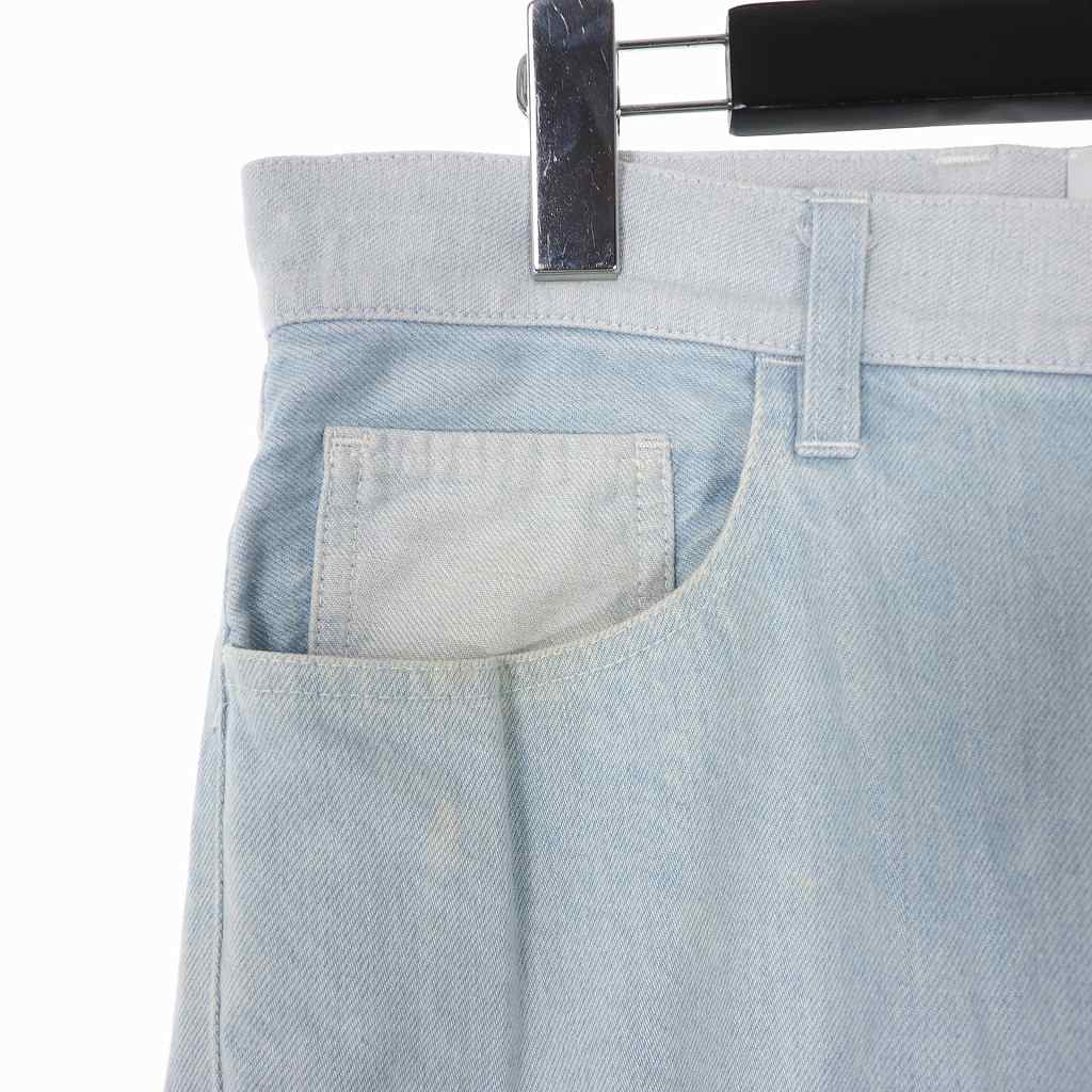 シセ Sise 17ss コットン デニム ワイドパンツ 1 ライトブルー 青 17ss De 04 メンズ 140 ベクトルパーク