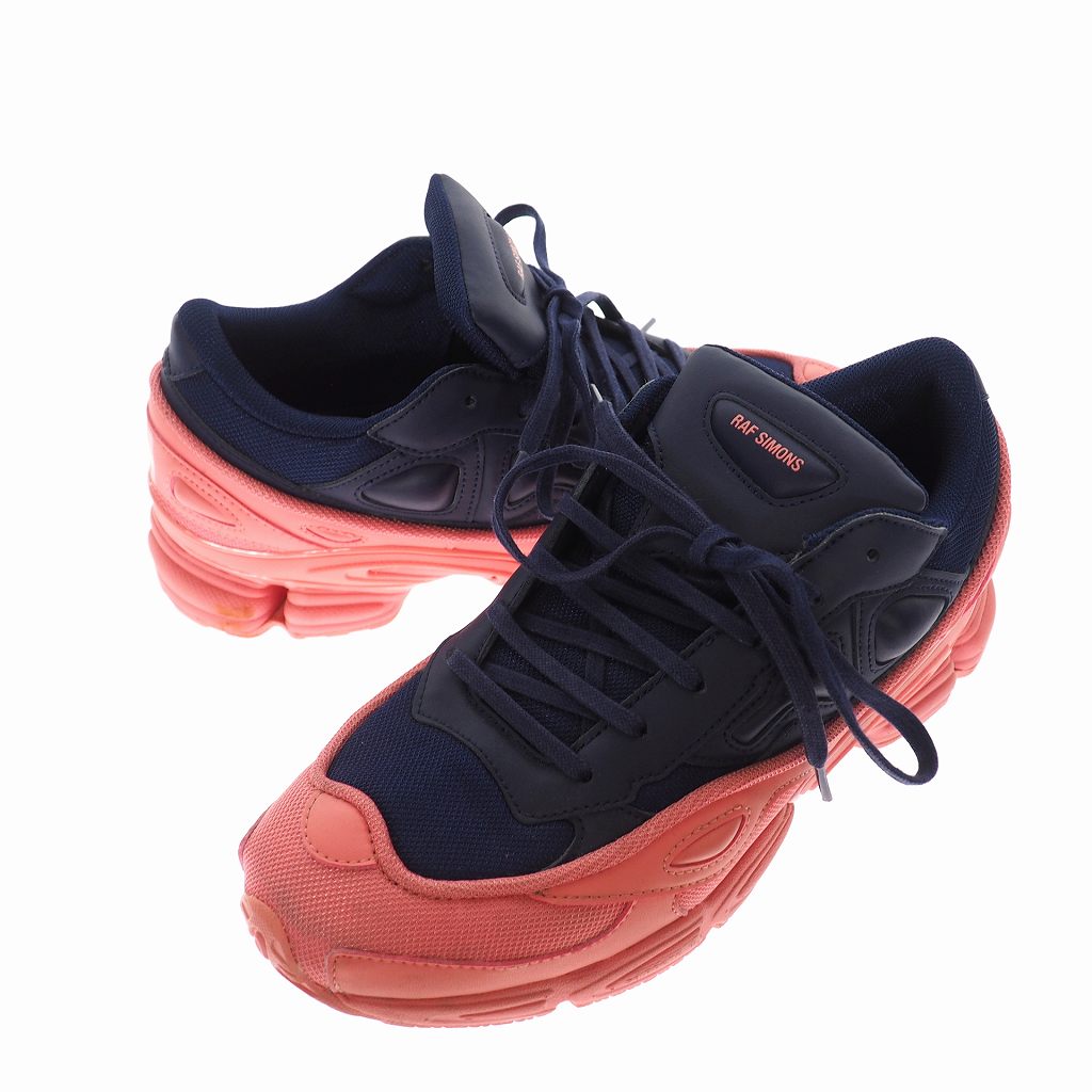 未使用品 アディダスオリジナルス Adidas Originals ラフシモンズ Raf Simons Rsozweego オズウィーゴー スニーカー シューズ Us9 1 2 ピンク ネイビー F 国内正規 メンズ 140 ベクトルパーク