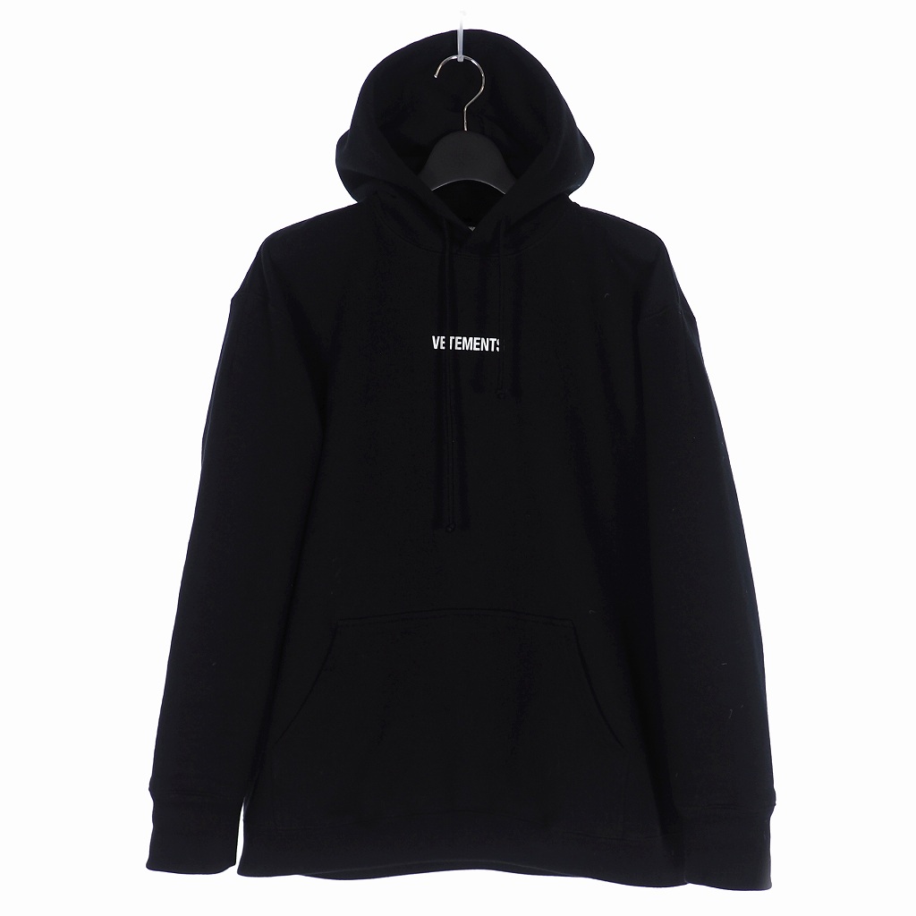 ヴェトモン ベトモン Vetements 19aw ロゴプリント プルオーバーパーカー 裏起毛 M 黒 ブラック Uahtr725 メンズ 140 ベクトルパーク ヴェトモン ベトモン Vetements 19aw ロゴプリント プルオーバーパーカー 裏起毛 M 黒 ブラック Uahtr725 メンズ 140 ベクトルパーク