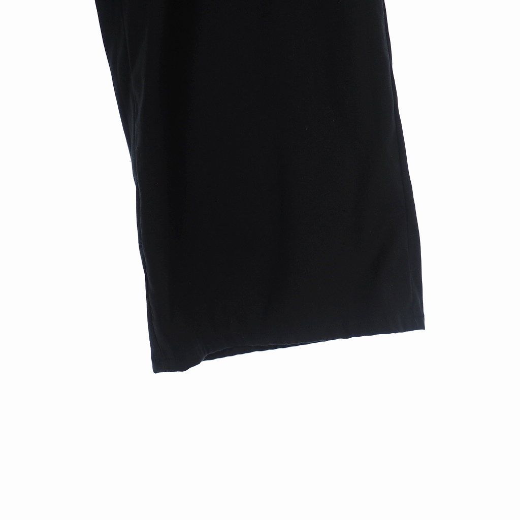 シセ Sise コットン ワイドパンツ スラックス 2 ブラック 黒 メンズ 140 ベクトルパーク