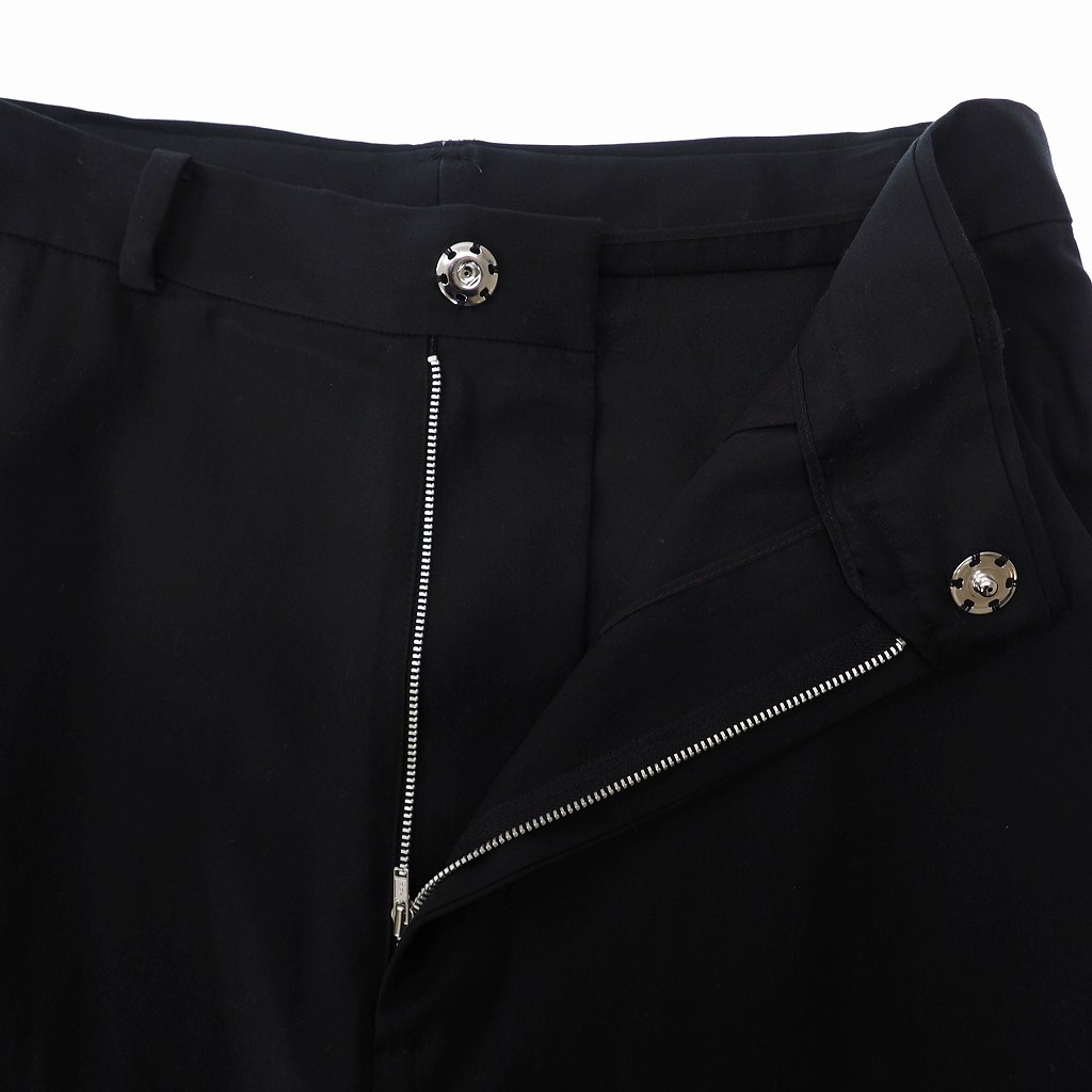 シセ Sise コットン ワイドパンツ スラックス 2 ブラック 黒 メンズ 140 ベクトルパーク