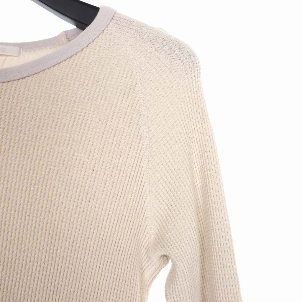 ディスカバード Discovered ラウンドネック サーマル ニット カットソー 長袖 1 ベージュ Dc Aw15 Cu 06 メンズ 140 ベクトルパーク